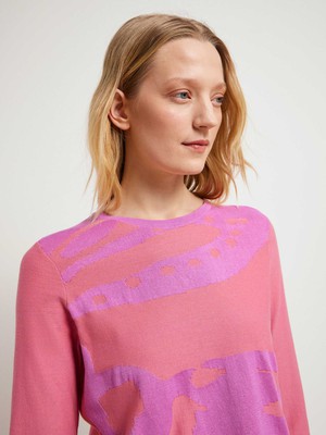 Jacquard sweater (GOTS) from LANIUS