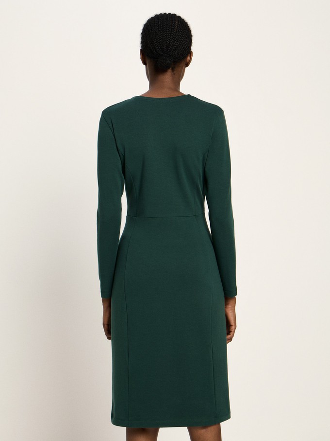 Wrap-effect dress from LANIUS