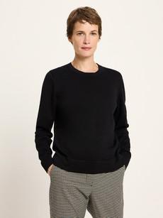 Round neck sweater (GOTS) via LANIUS