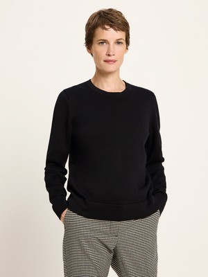 Round neck sweater (GOTS) from LANIUS
