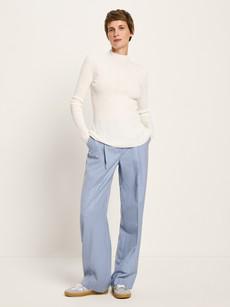 Ribbed sweater (GOTS) via LANIUS