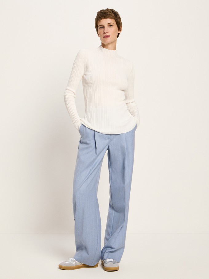 Ribbed sweater (GOTS) from LANIUS