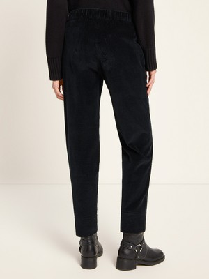 Corduroy trousers with elastic waistband (GOTS) from LANIUS