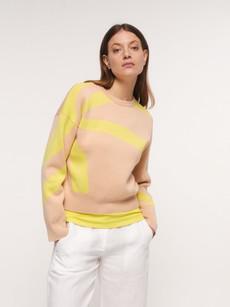 Jacquard sweater (GOTS) via LANIUS