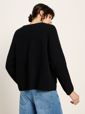 Double-face cardigan (GOTS) from LANIUS