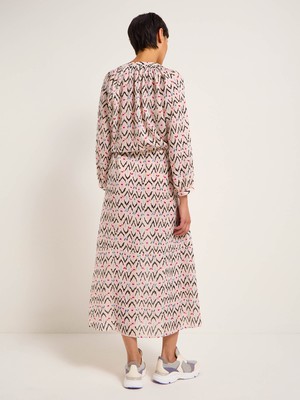 Midi dress print ikat from LANIUS