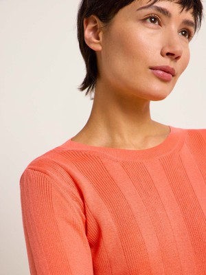 Wide rib sweater (GOTS) from LANIUS