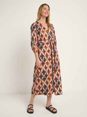 midi dress with slit (GOTS) from LANIUS