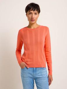 Wide rib sweater (GOTS) via LANIUS