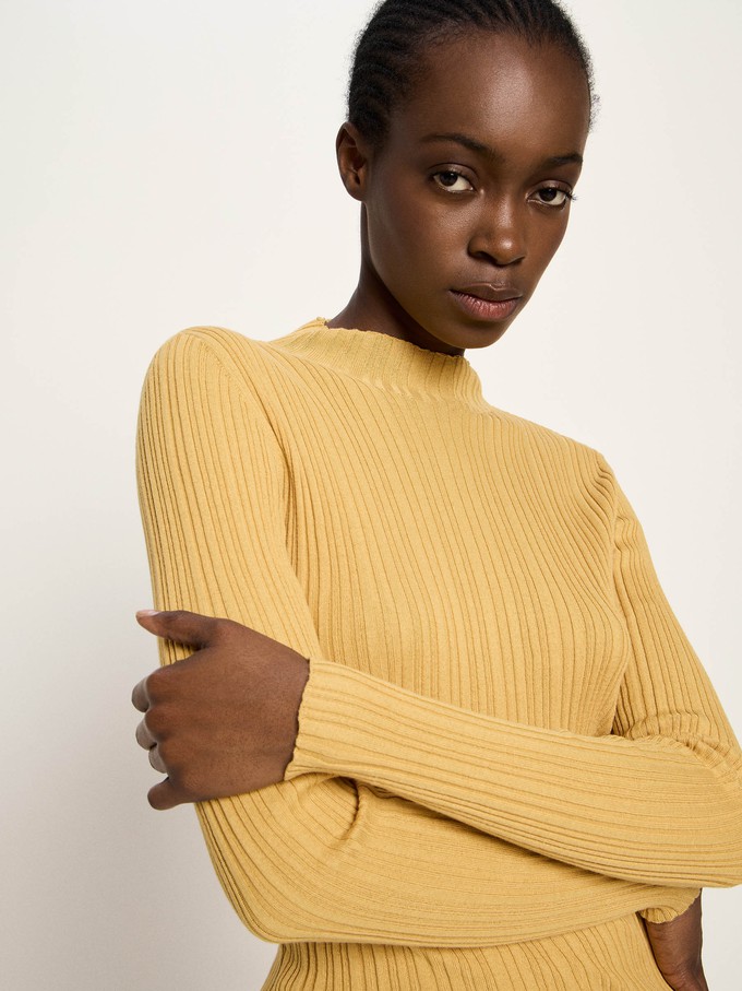 Ribbed sweater (GOTS) from LANIUS