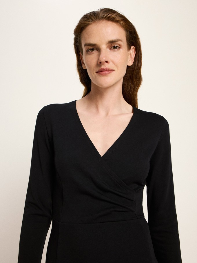 Wrap-effect dress from LANIUS