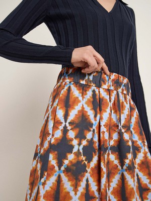 midi skirt with elastic waistband (GOTS) from LANIUS