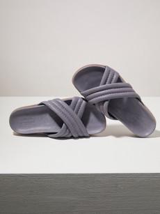 Quilted mules via LANIUS