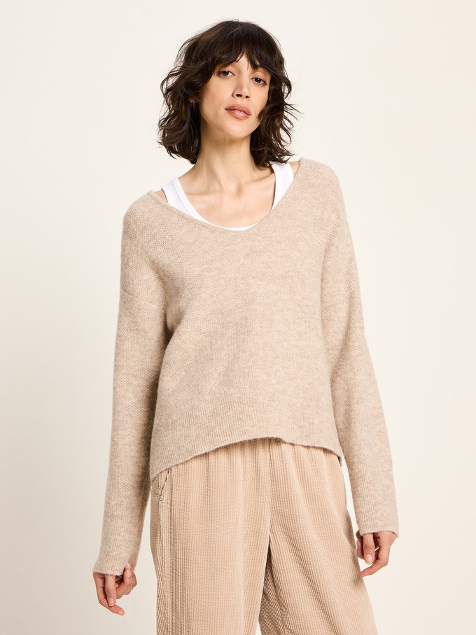 V-neck sweater from LANIUS