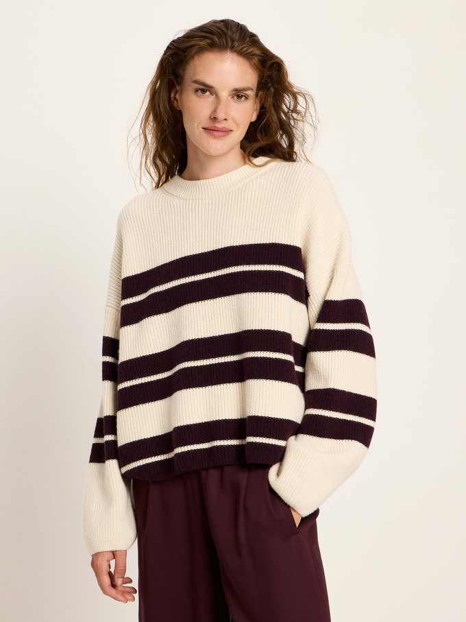 Striped sweater (GOTS) from LANIUS