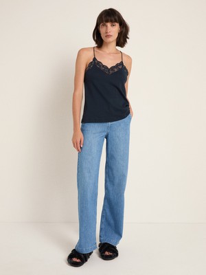 Top with lace (GOTS) from LANIUS