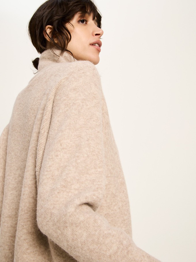 Half-zip sweater from LANIUS