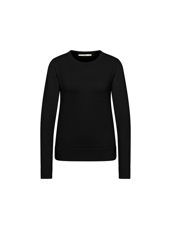 Round neck sweater (GOTS) from LANIUS