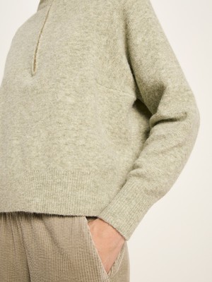 Half-zip sweater from LANIUS