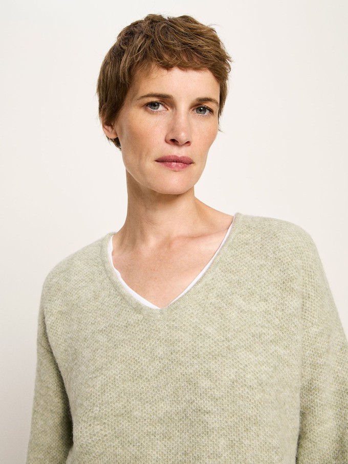 V-neck sweater from LANIUS