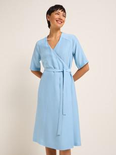 Wrap dress via LANIUS
