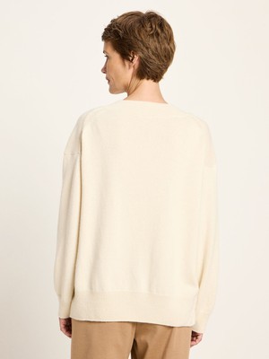 V-neck sweater (GOTS) from LANIUS