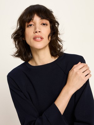 Sweater in Punto Milano (GOTS) from LANIUS