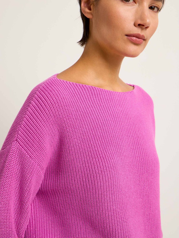 Chunky knit sweater (GOTS) from LANIUS