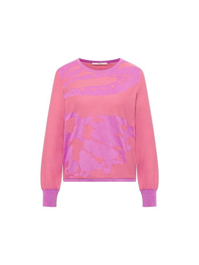 Jacquard sweater (GOTS) from LANIUS