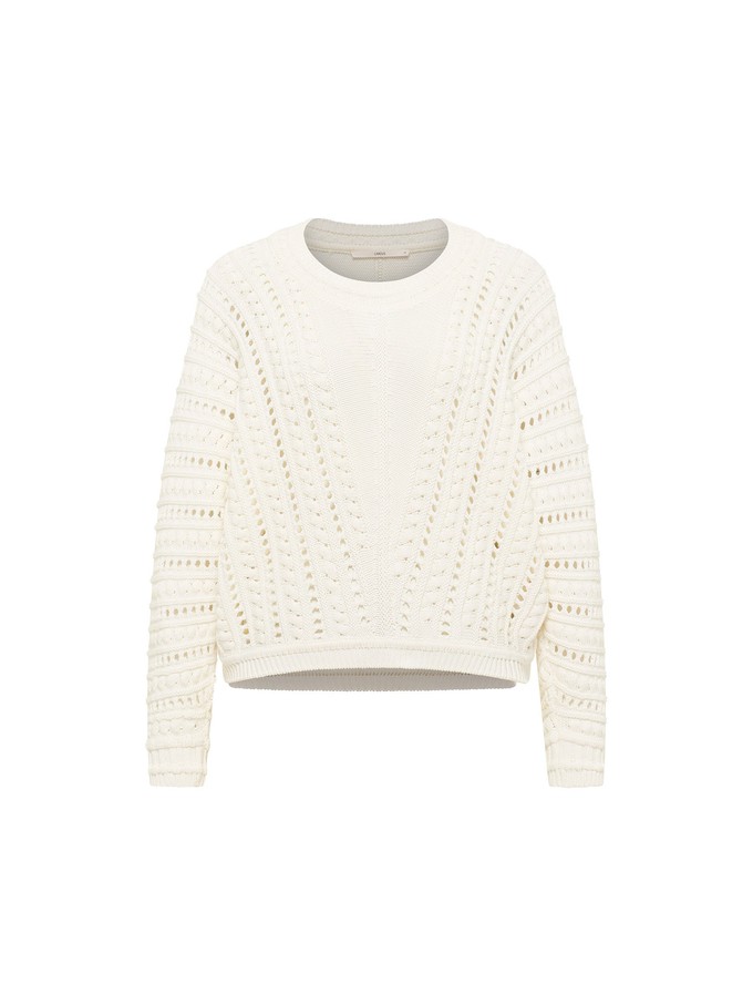 Openwork sweater (GOTS) from LANIUS