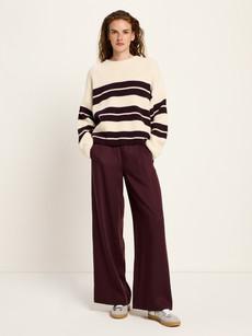 Striped sweater (GOTS) via LANIUS