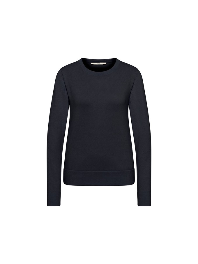 Round neck sweater (GOTS) from LANIUS