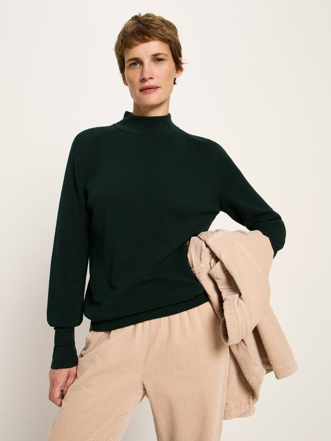 Turtleneck sweater (GOTS) from LANIUS