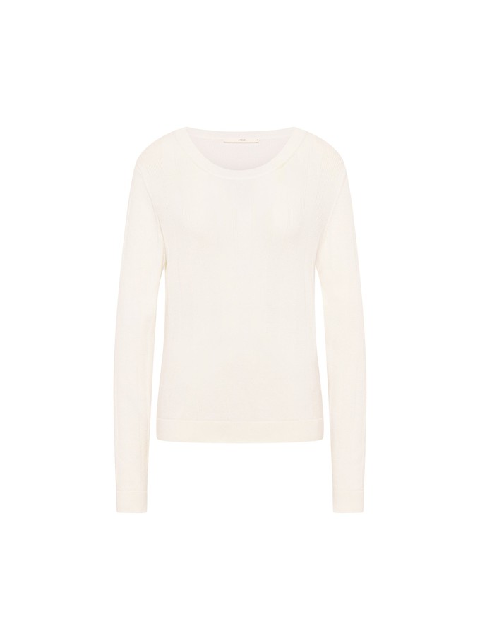 Wide rib sweater (GOTS) from LANIUS