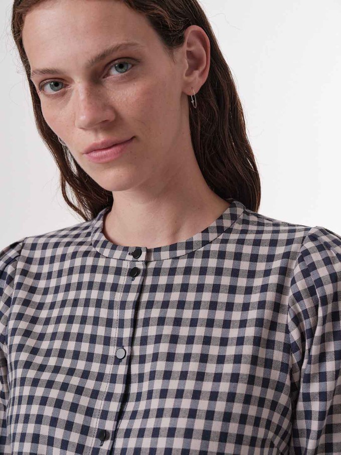 Check blouse from LANIUS