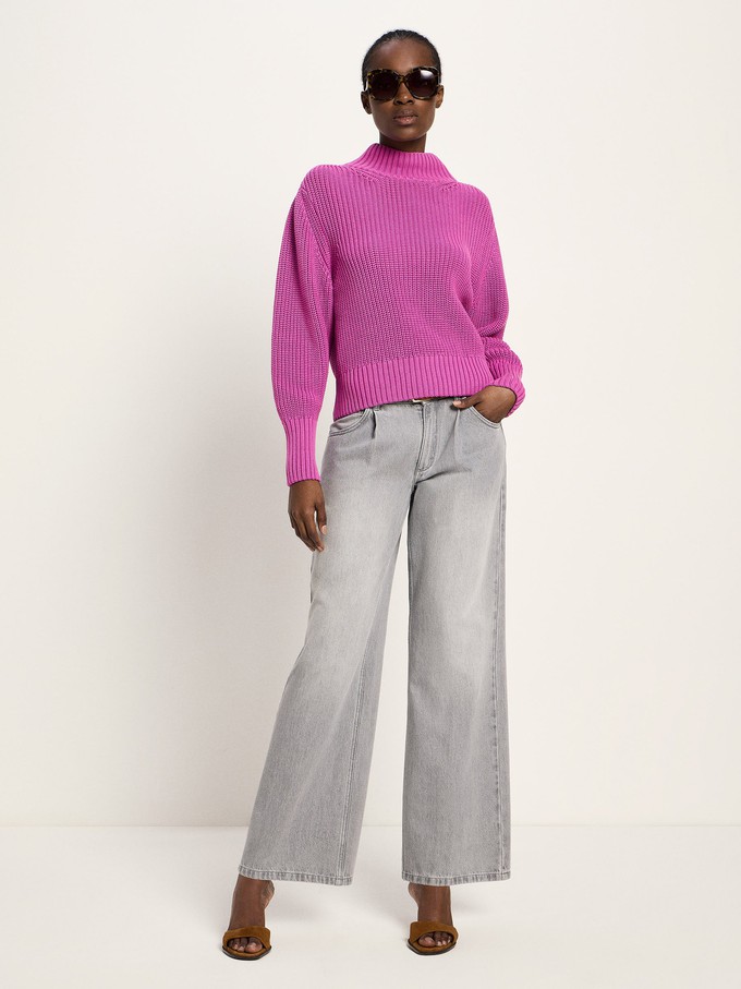 Chunky knit sweater (GOTS) from LANIUS