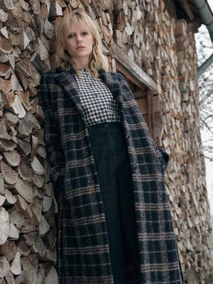 Check blouse from LANIUS