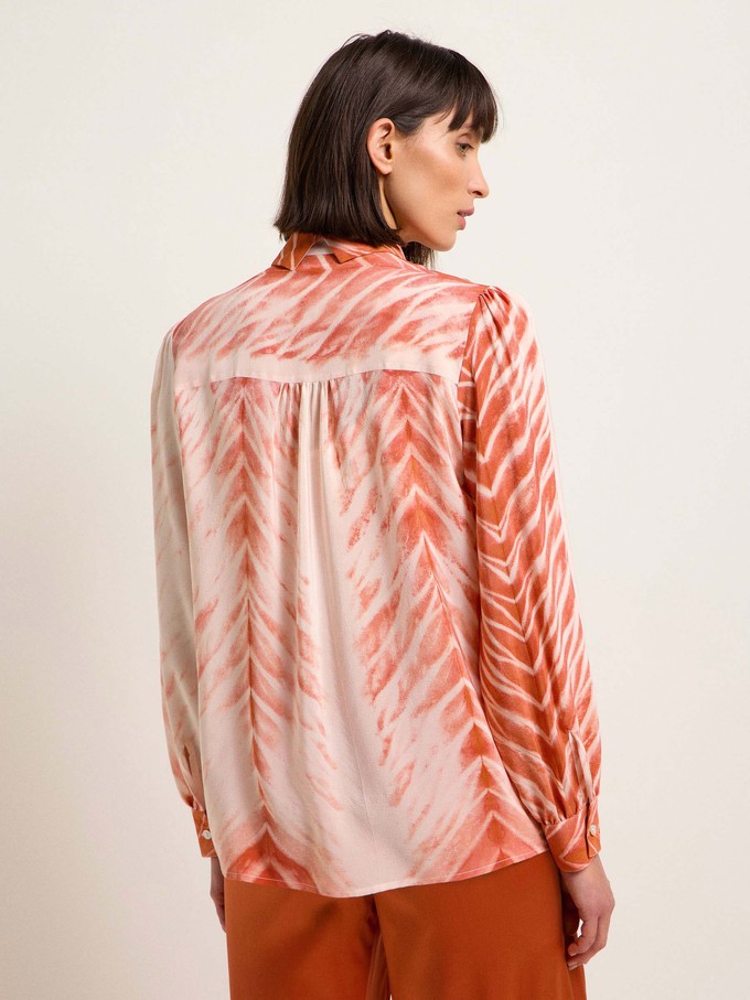 Silk blouse print Tabu from LANIUS