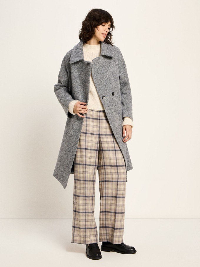 Coat with tie belt from LANIUS