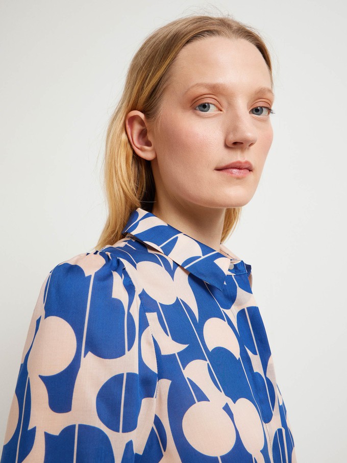 Shirt blouse print graphic dots from LANIUS