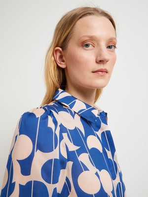 Shirt blouse print graphic dots from LANIUS
