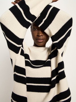 Striped sweater (GOTS) from LANIUS