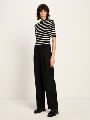 pleated trousers (GOTS) from LANIUS