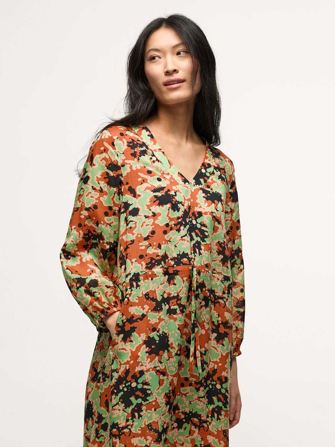 Maxi Dress Print Powerful Bloom from LANIUS