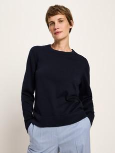 Round neck sweater (GOTS) via LANIUS