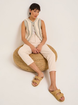 Raffia mules from LANIUS