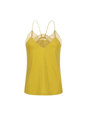 Top with graphic lace from LANIUS