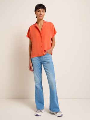 Blouse with lapel collar from LANIUS