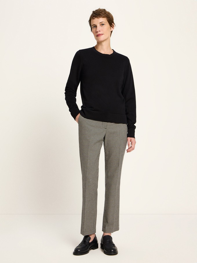 Round neck sweater (GOTS) from LANIUS