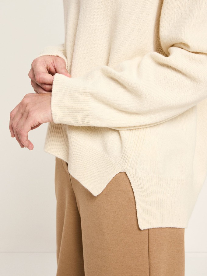 V-neck sweater (GOTS) from LANIUS